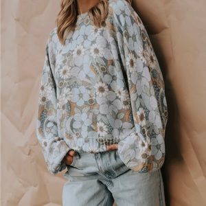 Show Me Your Mumu Vienna Sweater, Primrose Knit, Medium